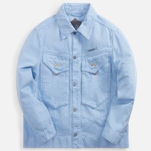 Object IV Life Denim Jacket - Pop Blue - Unisex - SZ S
